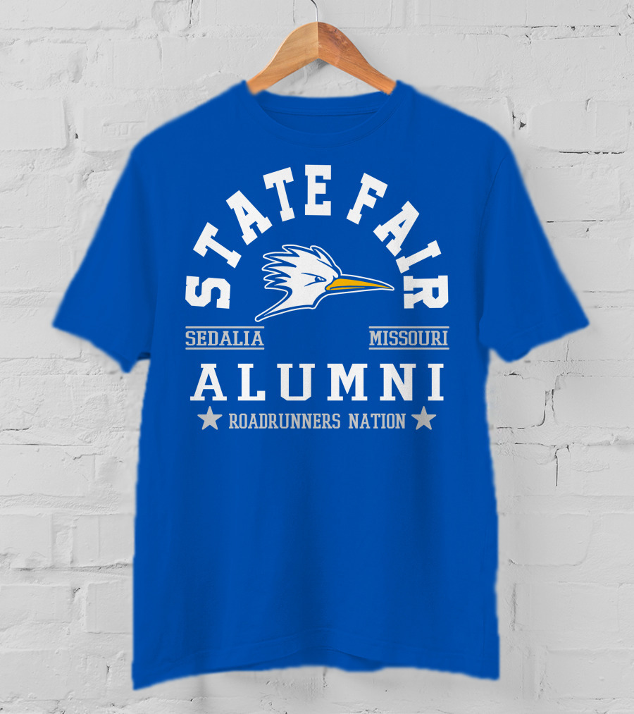 State Fair Sedalia Missouri Alumni Roadrunners Nation T-Shirt