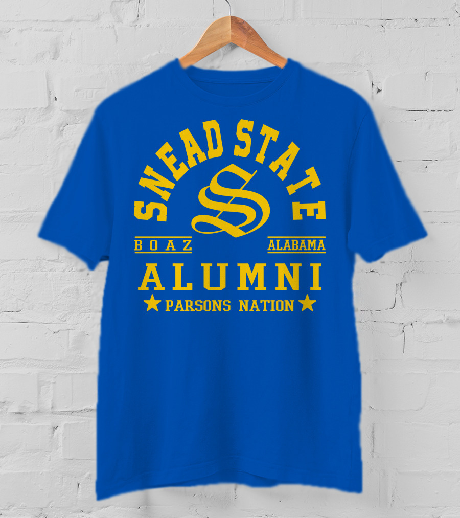 Snead State College Boaz Alabama Alumni Parsons Nation T-Shirt