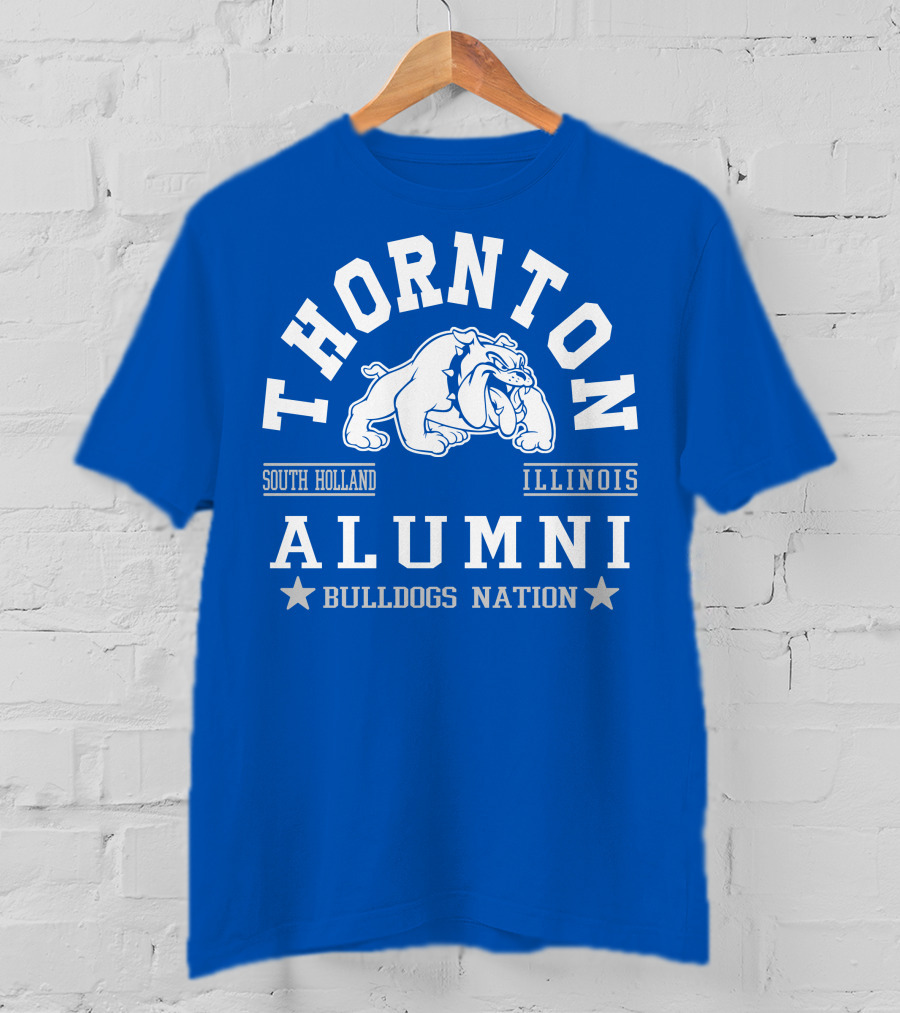 Thornton Alumni Bulldogs Nation South Holland Illinois T-Shirt