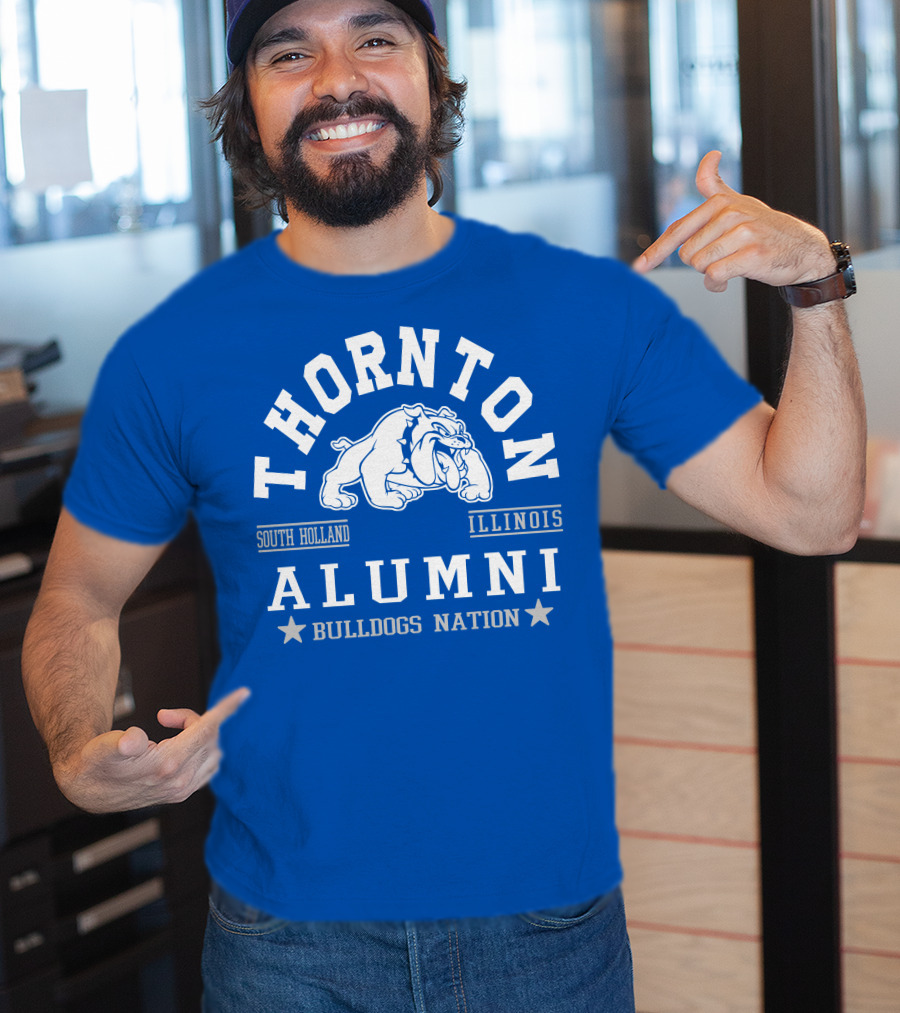 Thornton Alumni Bulldogs Nation South Holland Illinois T-Shirt