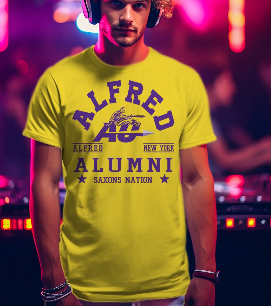Alfred University Alumni Saxons Nation New York T-Shirt