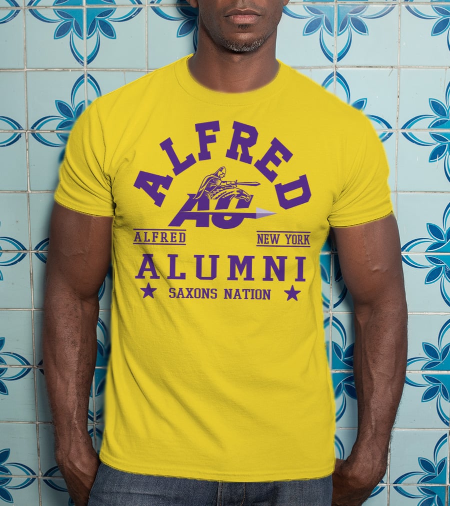 Alfred University Alumni Saxons Nation New York T-Shirt