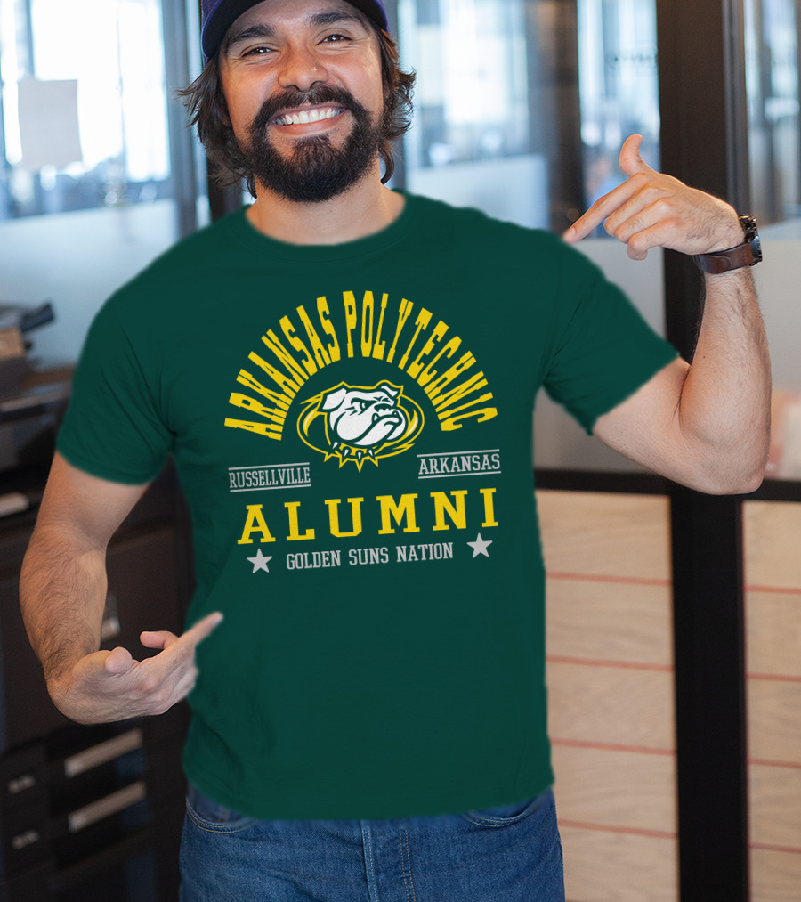 Arkansas Polytechnic Russellville Arkansas Alumni Golden Suns Nation T-Shirt