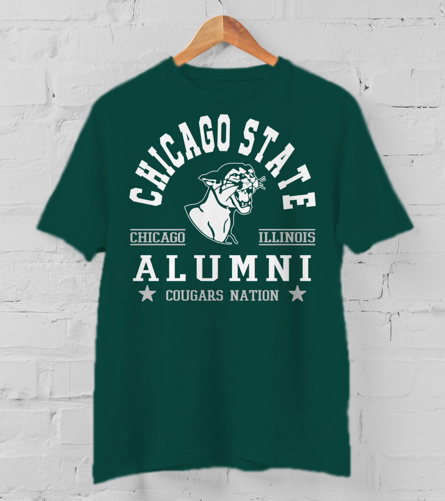 Chicago State Alumni Cougars Nation Illinois T-Shirt