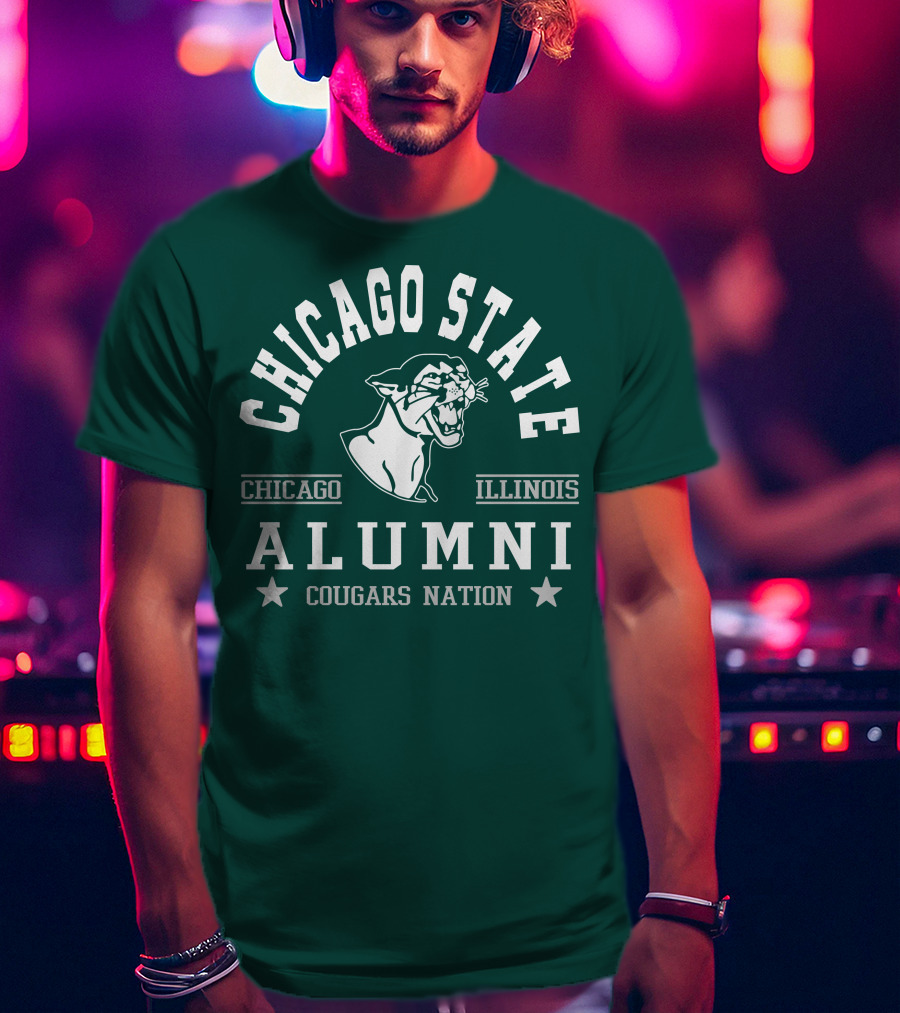 Chicago State Alumni Cougars Nation Illinois T-Shirt