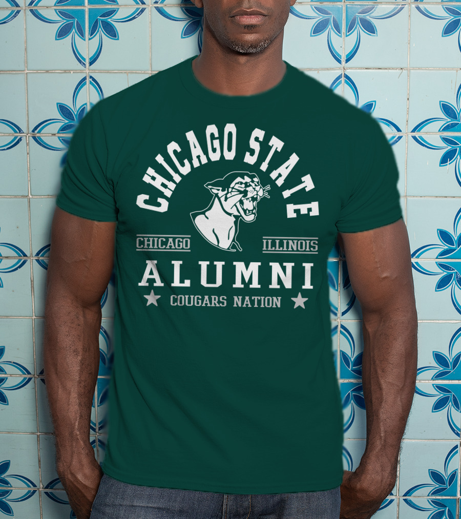 Chicago State Alumni Cougars Nation Illinois T-Shirt