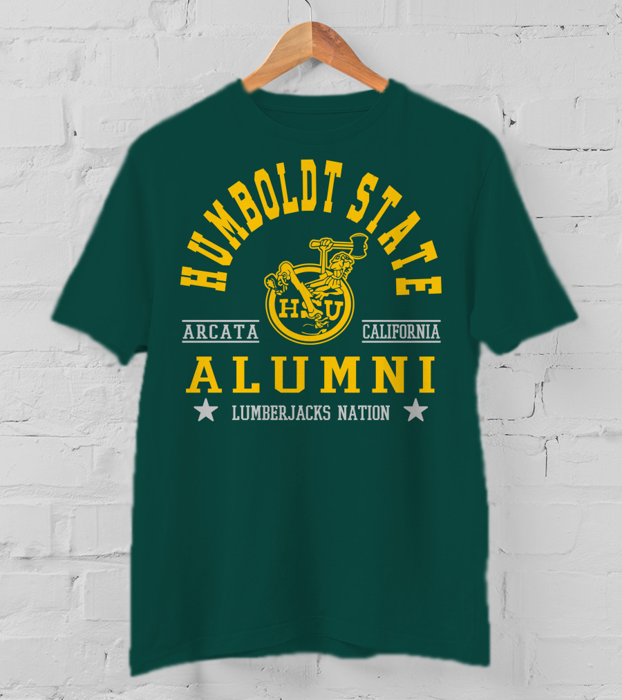 Humboldt State Alumni Arcata California Lumberjacks Nation HSU T-Shirt