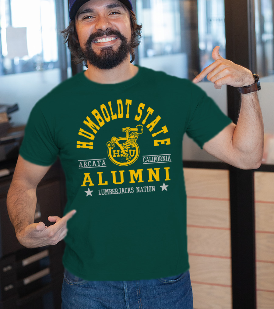 Humboldt State Alumni Arcata California Lumberjacks Nation HSU T-Shirt