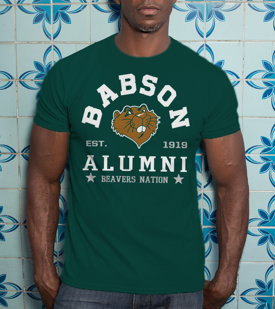 Babson Alumni Beavers Nation Est. 1919 T-Shirt