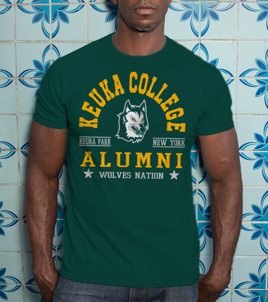 Keuka College Alumni Wolves Nation Keuka Park New York T-Shirt