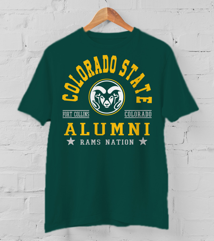 Colorado State Alumni Rams Nation Fort Collins Colorado T-Shirt