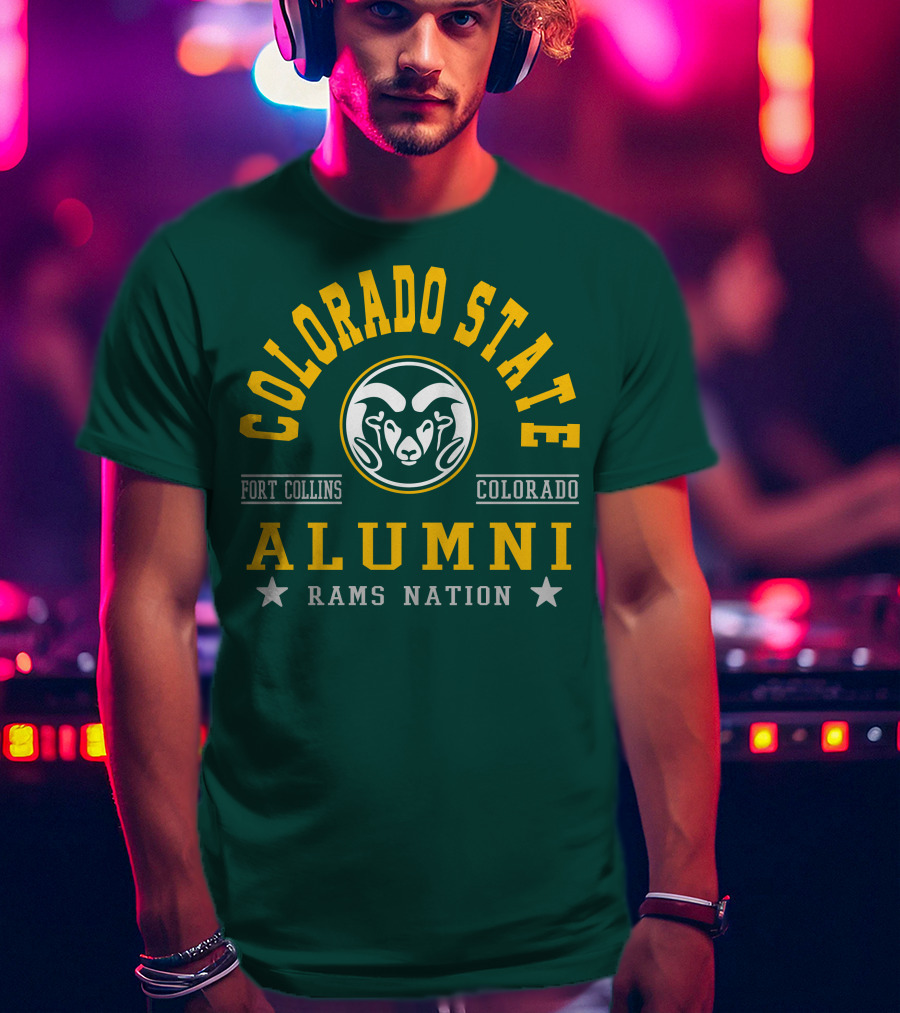 Colorado State Alumni Rams Nation Fort Collins Colorado T-Shirt