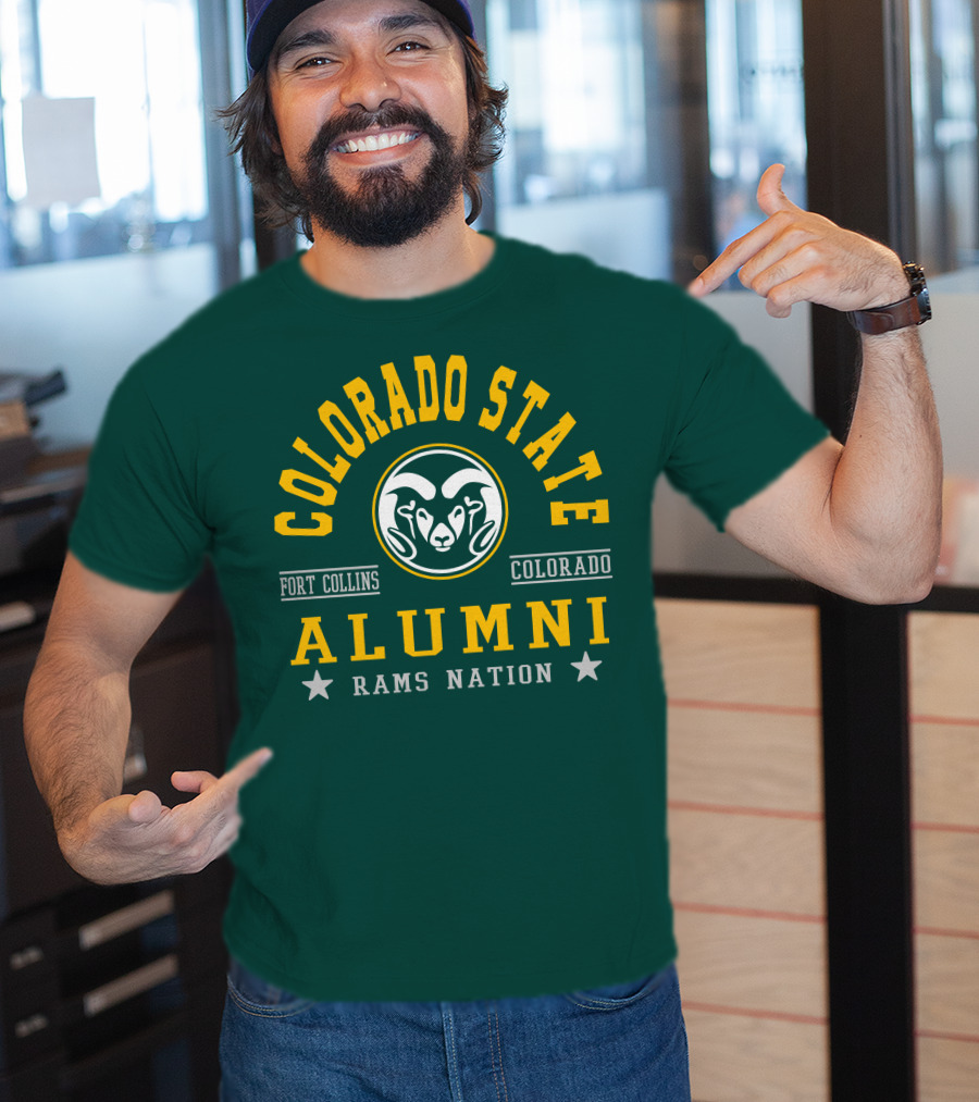 Colorado State Alumni Rams Nation Fort Collins Colorado T-Shirt