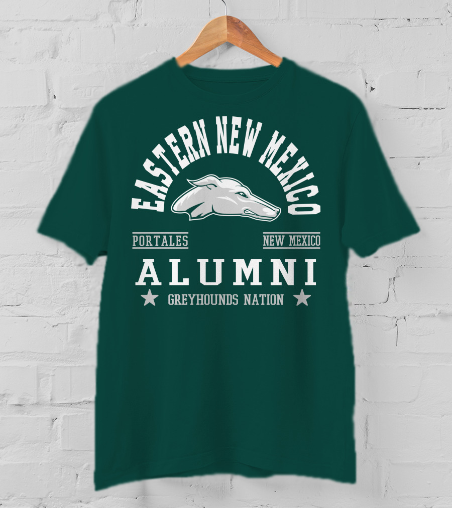 Eastern New Mexico University Portales Alumni Greyhounds Nation T-Shirt
