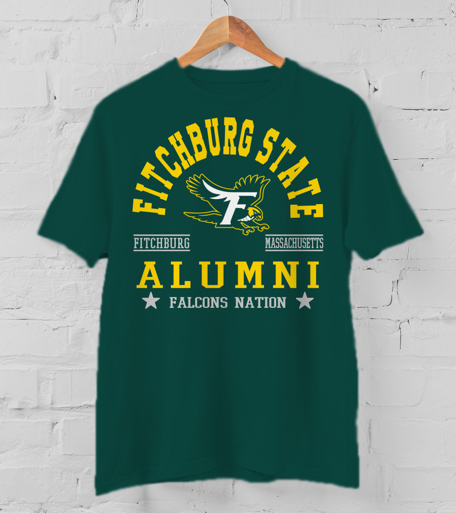 Fitchburg State Alumni Falcons Nation Massachusetts T-Shirt