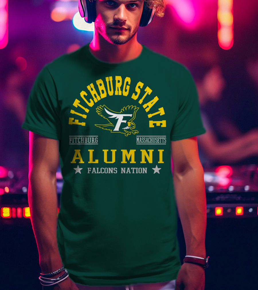 Fitchburg State Alumni Falcons Nation Massachusetts T-Shirt
