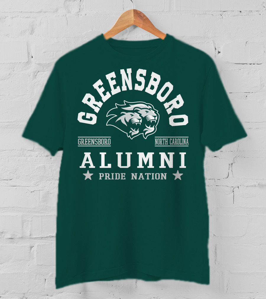 Greensboro College North Carolina Alumni Pride Nation T-Shirt