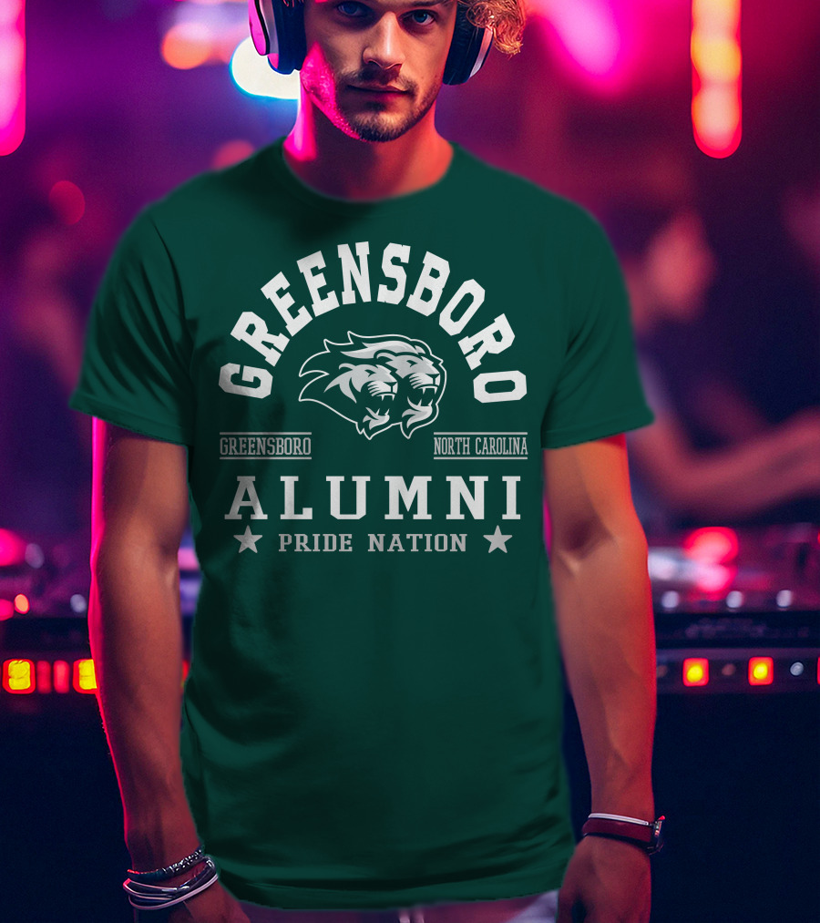 Greensboro College North Carolina Alumni Pride Nation T-Shirt