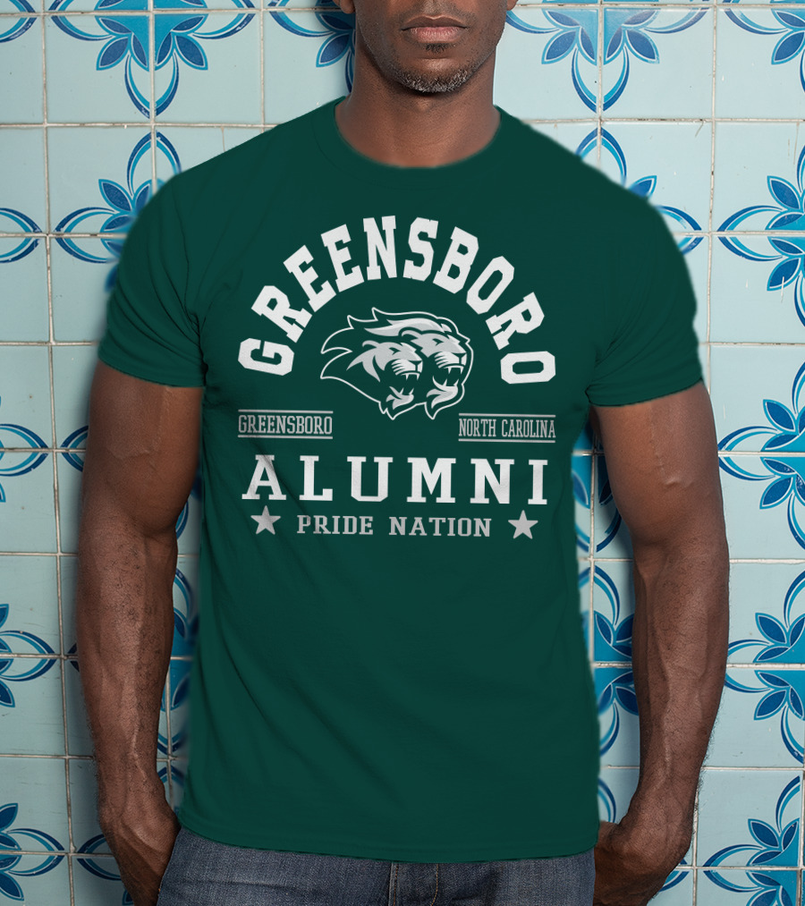 Greensboro College North Carolina Alumni Pride Nation T-Shirt