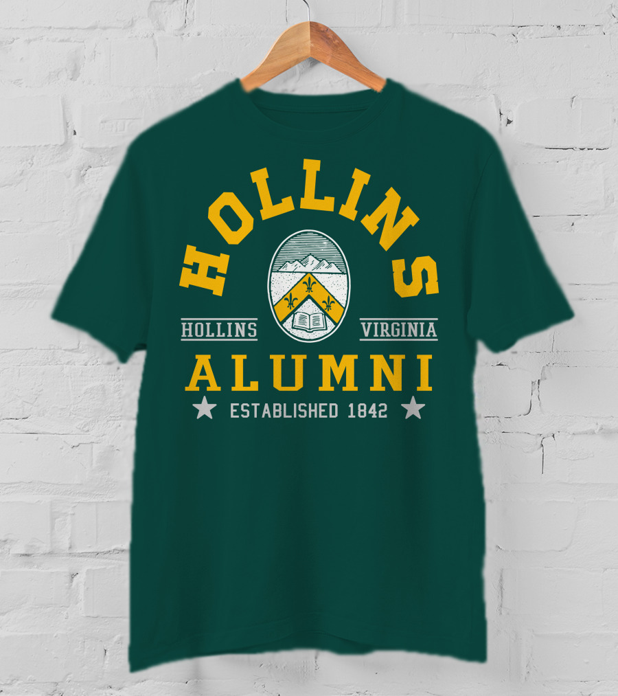 Hollins Virginia Alumni Established 1842 T-Shirt