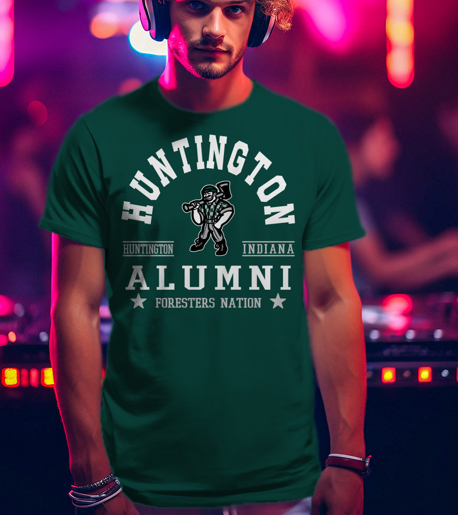 Huntington Indiana Alumni Foresters Nation T-Shirt
