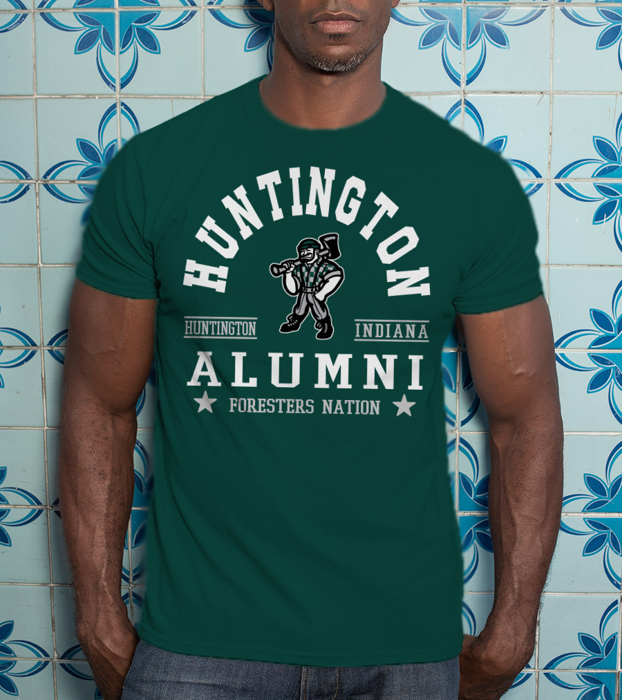 Huntington Indiana Alumni Foresters Nation T-Shirt