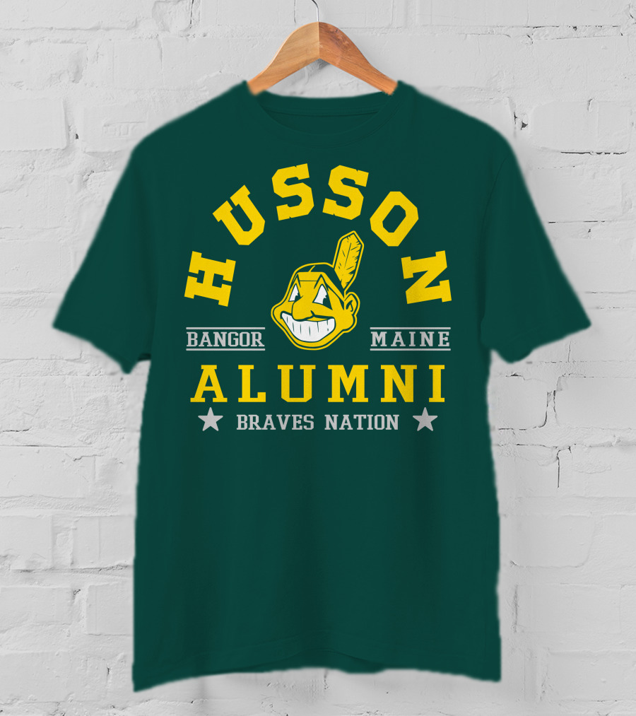 Husson Bangor Maine Alumni Braves Nation T-Shirt