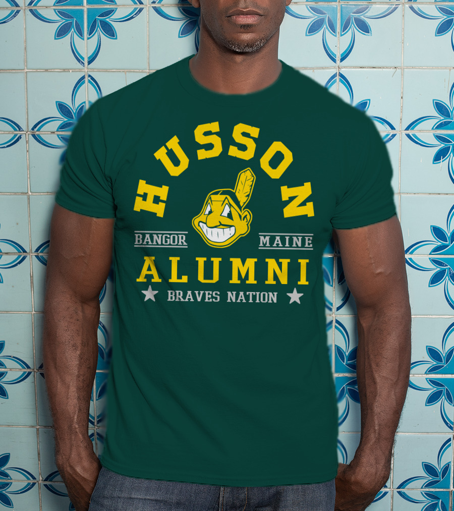 Husson Bangor Maine Alumni Braves Nation T-Shirt