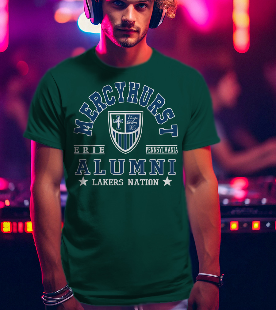 Mercyhurst Alumni Erie Pennsylvania Carpe Diem 1926 Lakers Nation T-Shirt