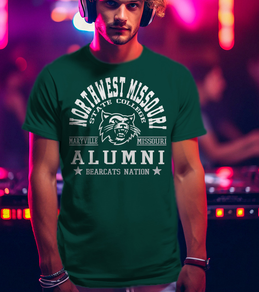 Northwest Missouri State College Maryville Alumni Bearcats Nation T-Shirt
