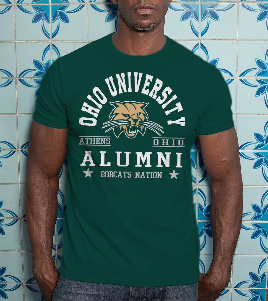 Ohio University Alumni Athens Ohio Bobcats Nation T-Shirt
