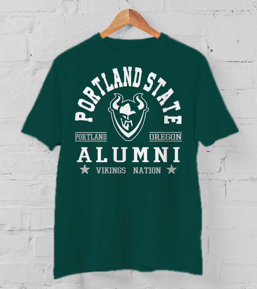 Portland State Alumni Oregon Vikings Nation T-Shirt