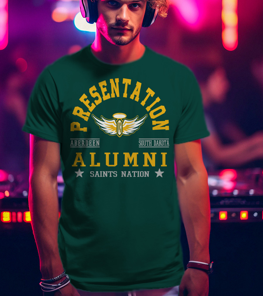 Presentation College Alumni Saints Nation Aberdeen South Dakota T-Shirt