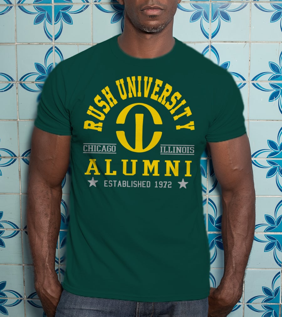 Rush University Alumni Chicago Illinois Established 1972 T-Shirt