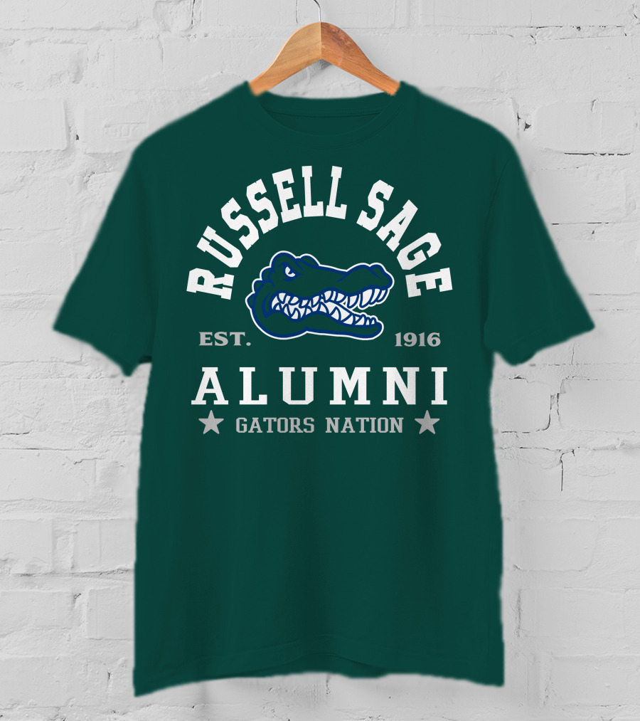 Russell Sage Gators Alumni Nation Est. 1916 T-Shirt