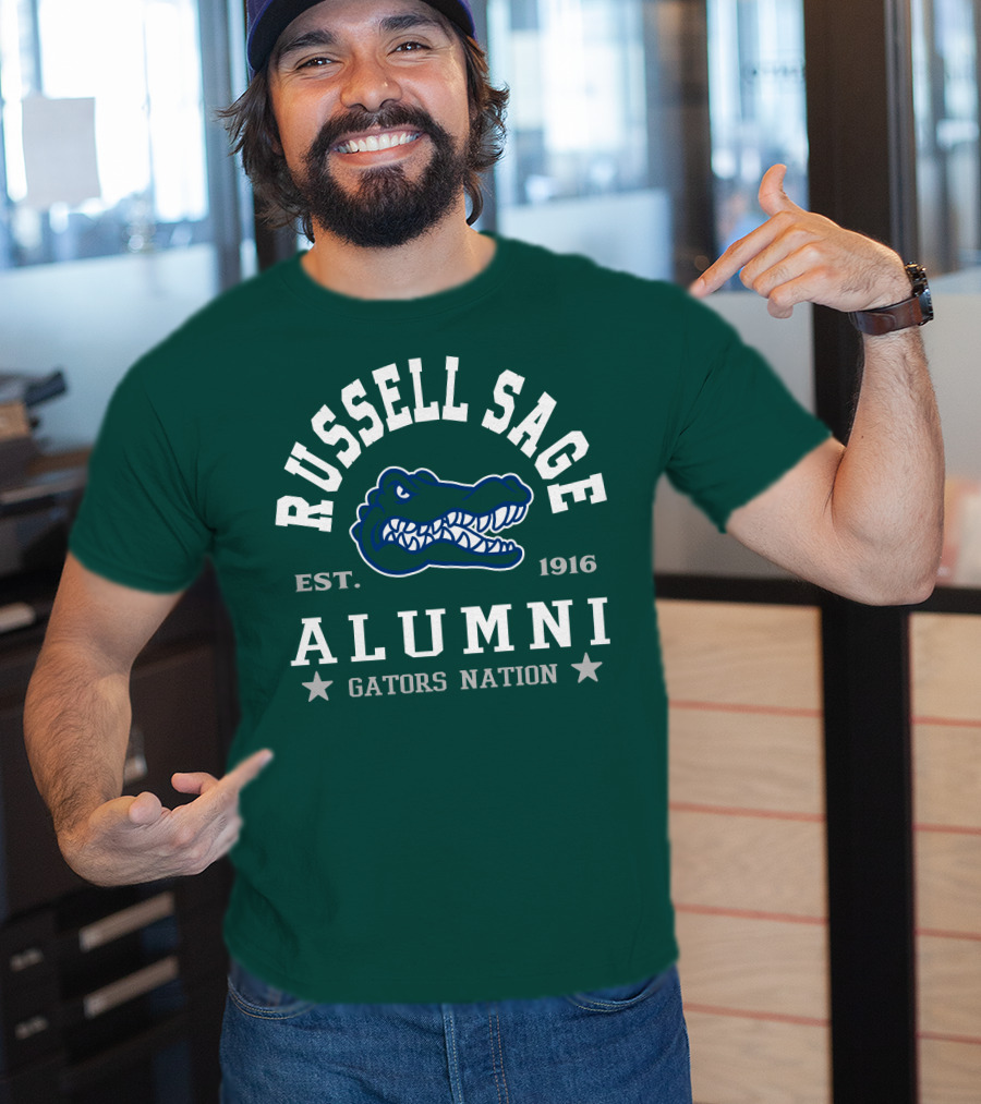 Russell Sage Gators Alumni Nation Est. 1916 T-Shirt