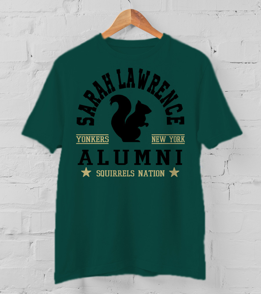 Sarah Lawrence College Yonkers New York Alumni Squirrels Nation T-Shirt