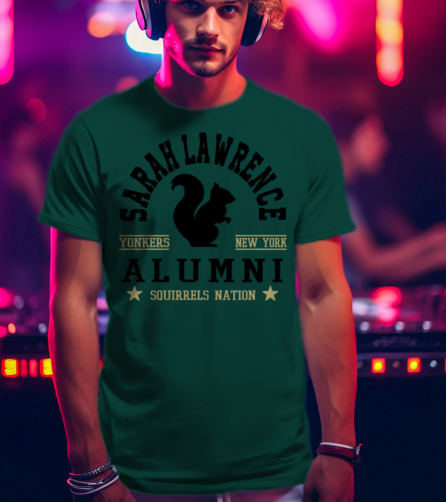 Sarah Lawrence College Yonkers New York Alumni Squirrels Nation T-Shirt