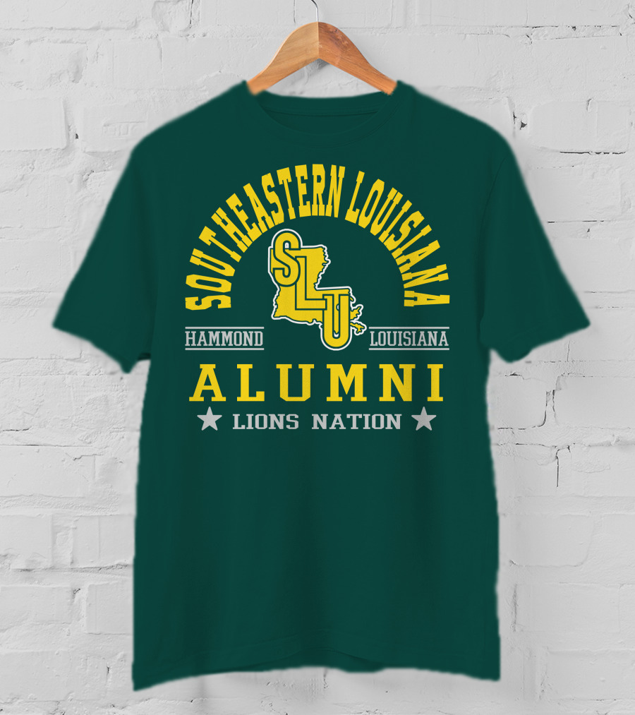 Southeastern Louisiana Alumni SLU Lions Nation Hammond Louisiana T-Shirt
