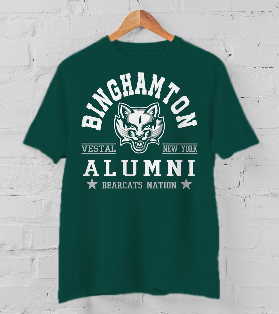 Binghamton Alumni Vestal New York Bearcats Nation T-Shirt