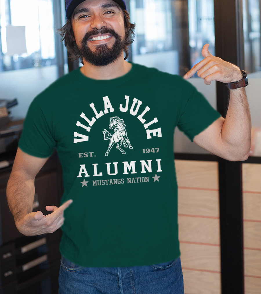 Villa Julie College Est. 1947 Alumni Mustangs Nation T-Shirt