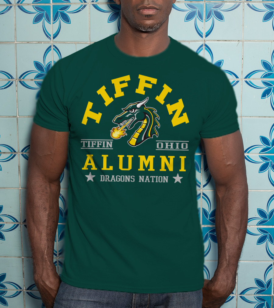 Tiffin Ohio Alumni Dragons Nation T-Shirt