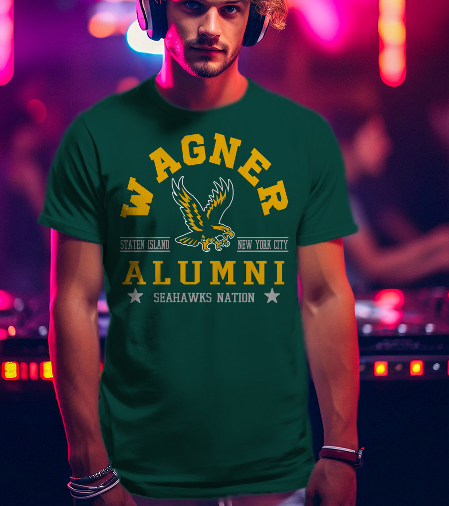 Wagner College Staten Island New York City Alumni Seahawks Nation T-Shirt