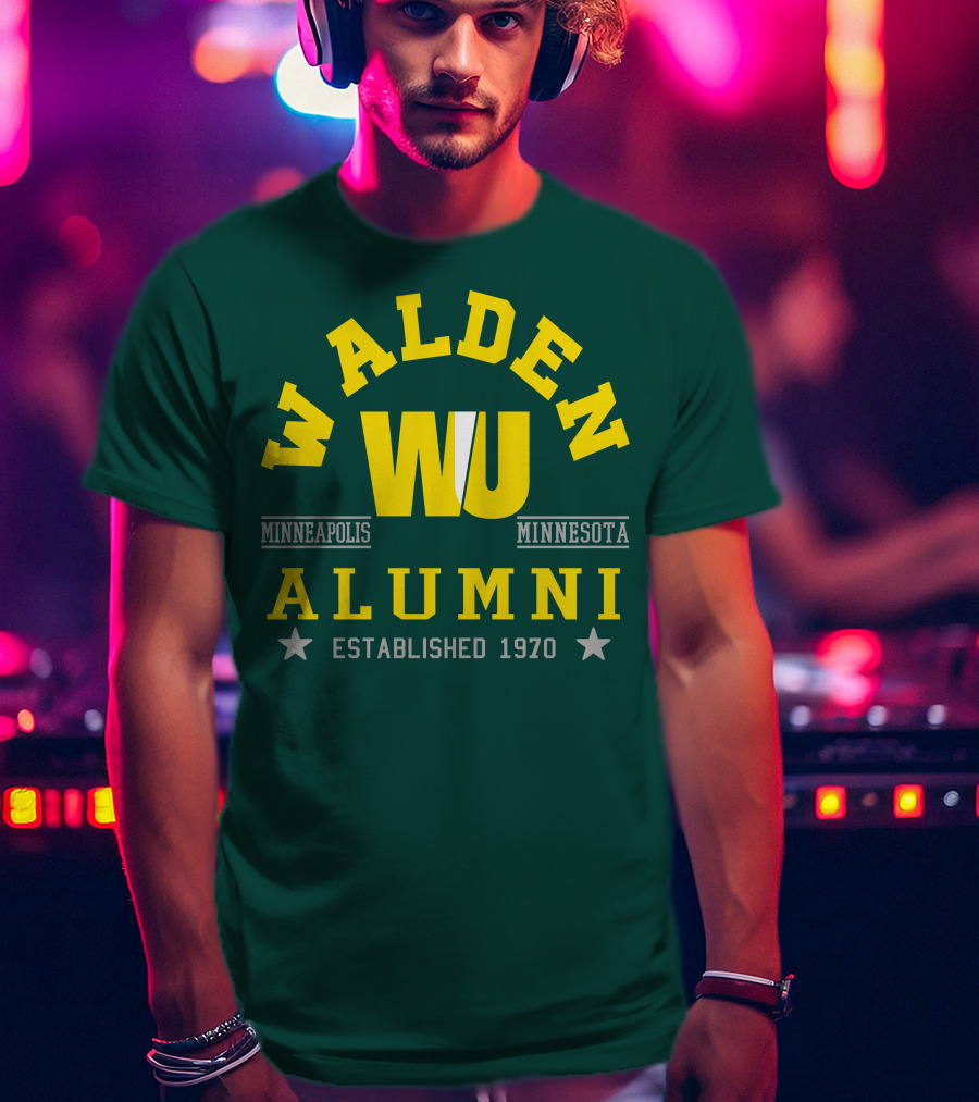 Walden University Alumni Minneapolis Minnesota Established 1970 WU T-Shirt