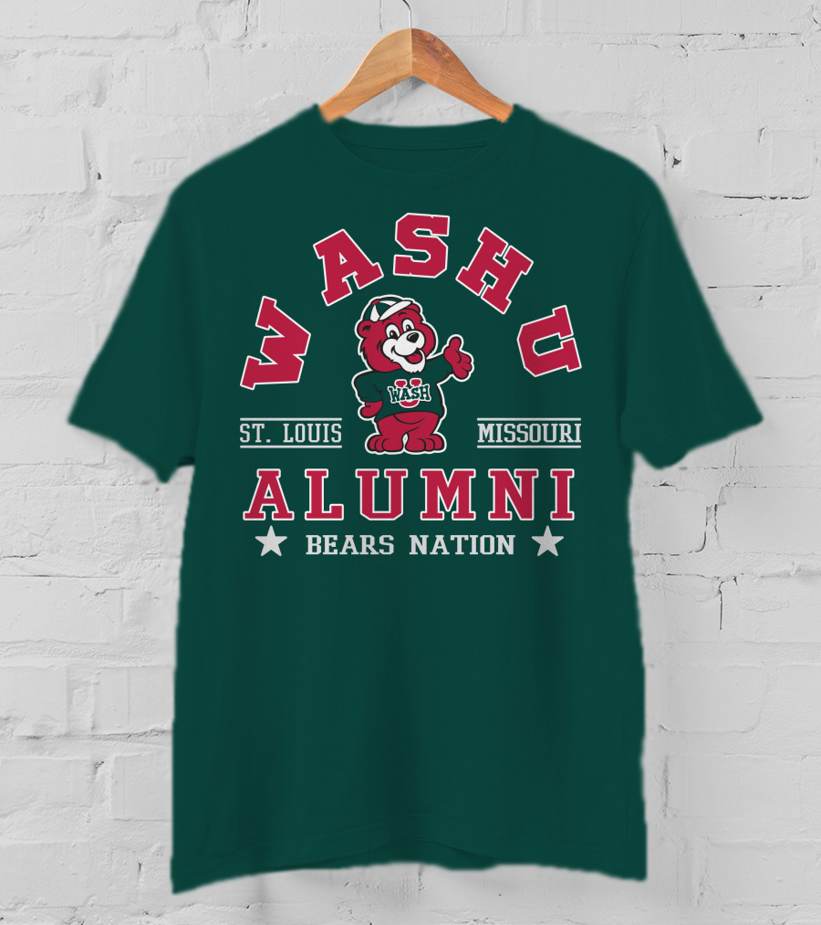 WASHU St. Louis Missouri Alumni Bears Nation T-Shirt