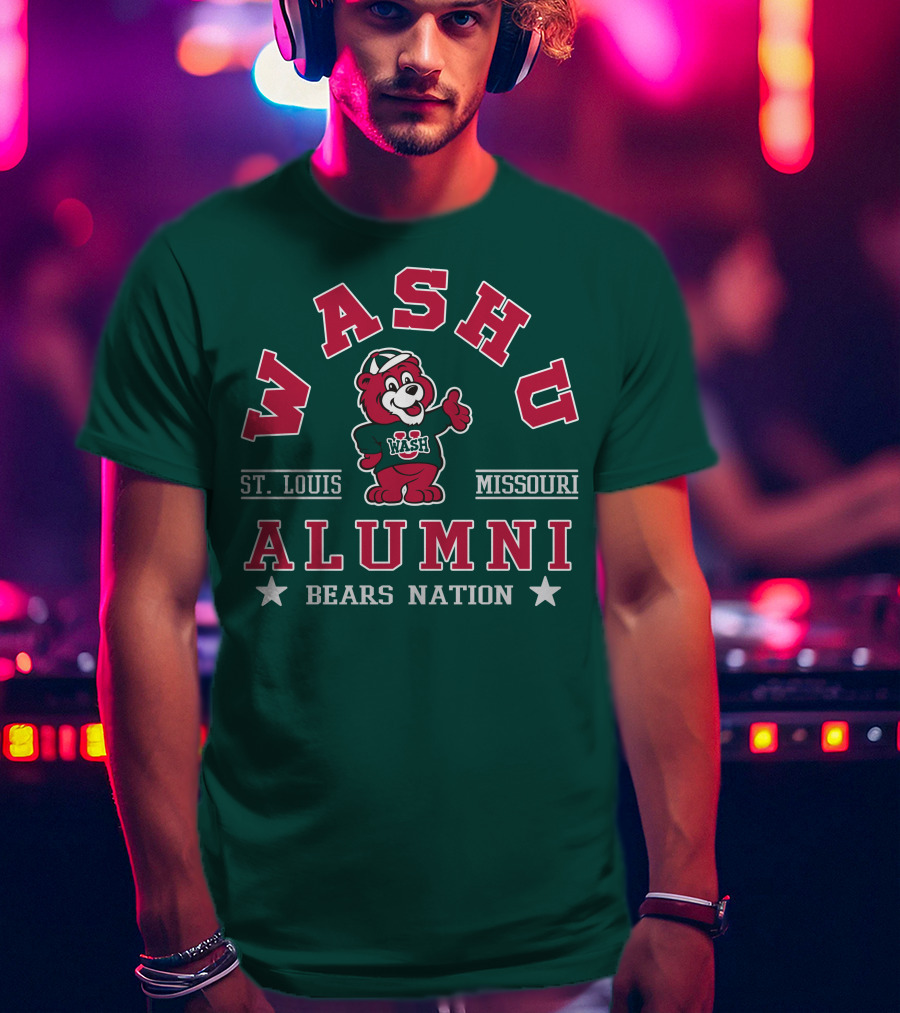 WASHU St. Louis Missouri Alumni Bears Nation T-Shirt