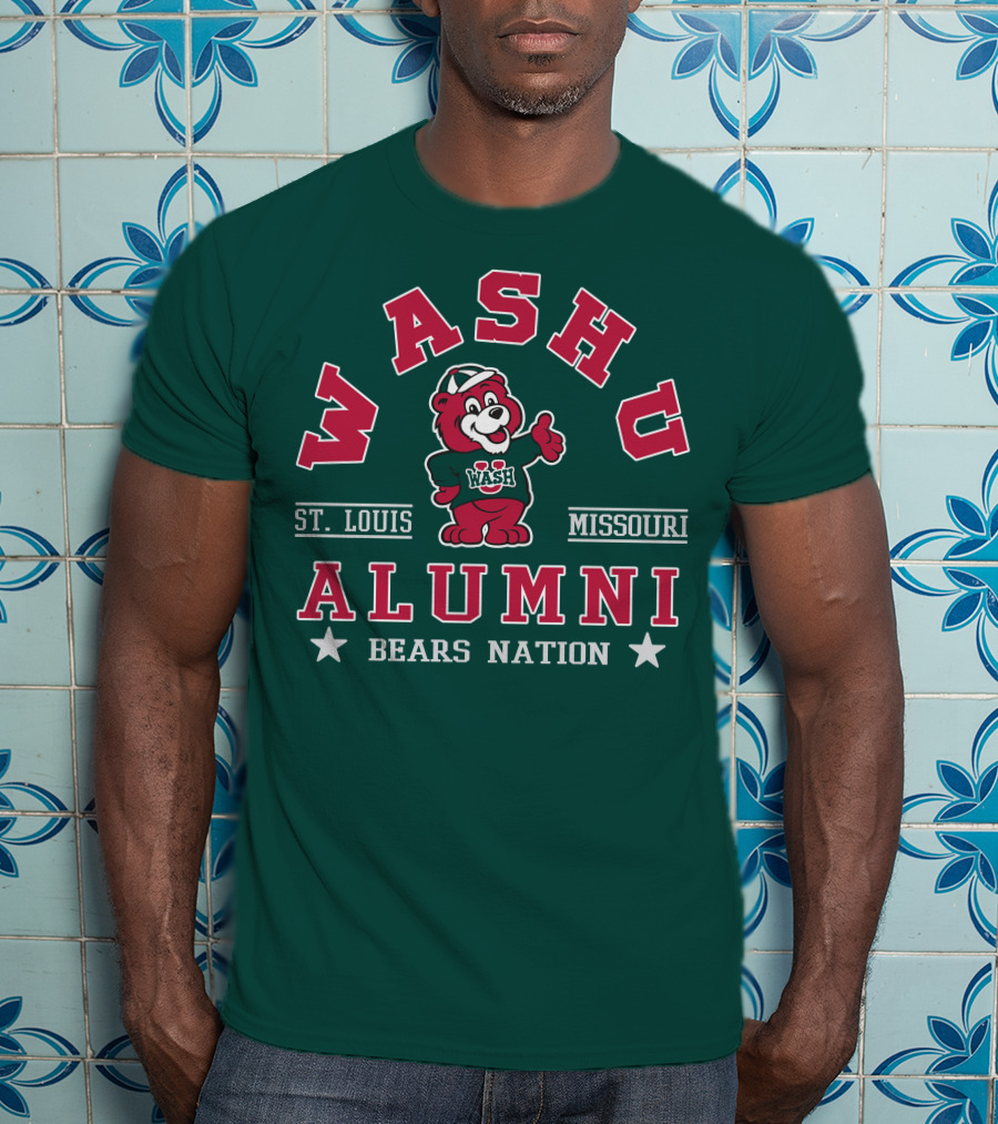 WASHU St. Louis Missouri Alumni Bears Nation T-Shirt