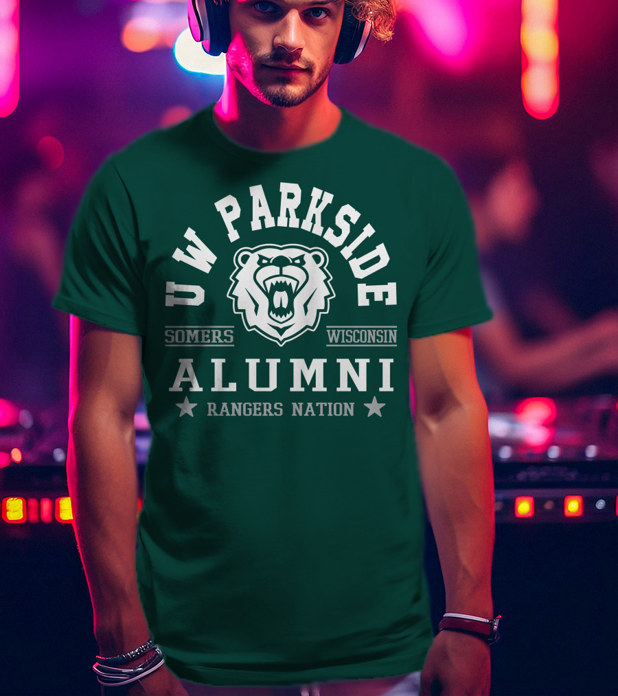 UW Parkside Somers Wisconsin Alumni Rangers Nation T-Shirt