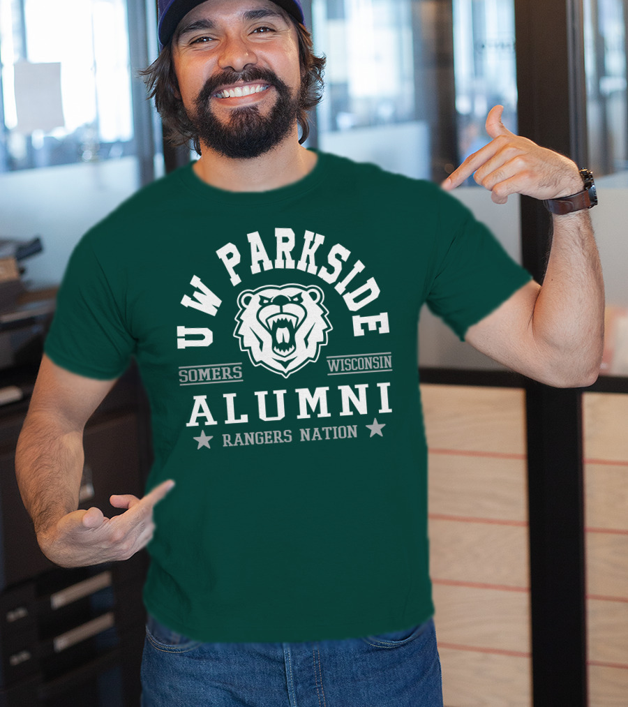 UW Parkside Somers Wisconsin Alumni Rangers Nation T-Shirt