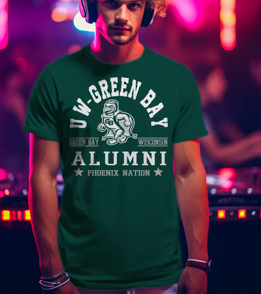 UW-Green Bay Phoenix Wisconsin Alumni Nation T-Shirt